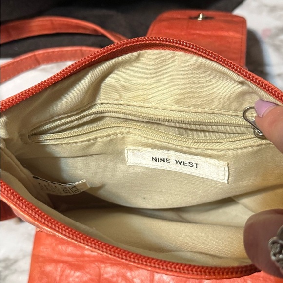 Nine West Orange Crossbody Bag - Picture 6 of 8